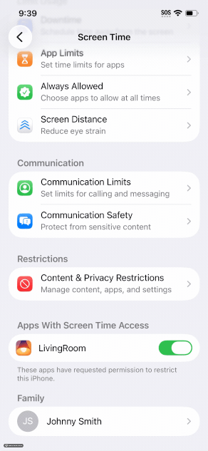 Apple Screen Time demonstration